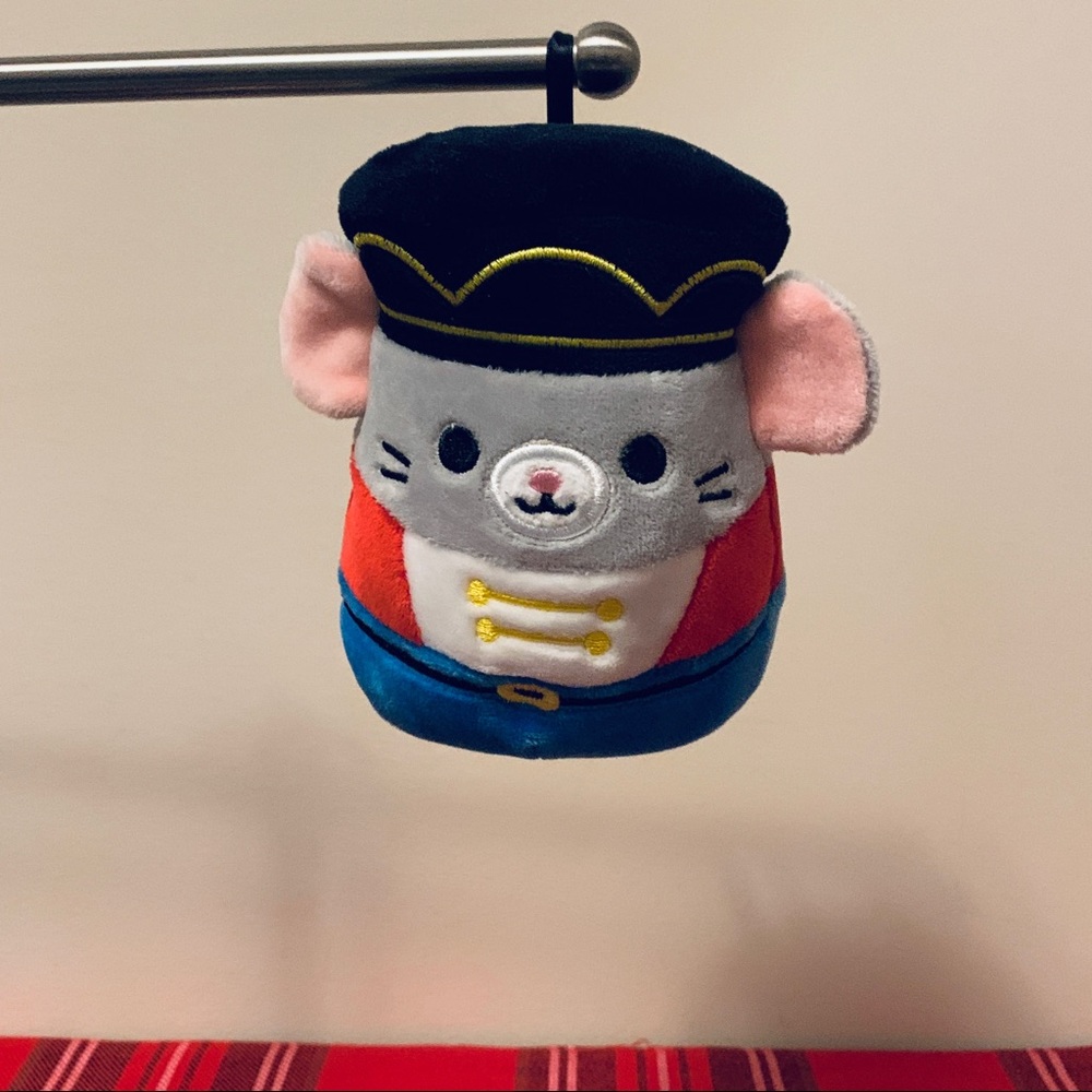 Squishmallow Ornament ☃️❄️ Murray Nutcracker Mouse 🐭, Christmas 🎄, 3.5” New